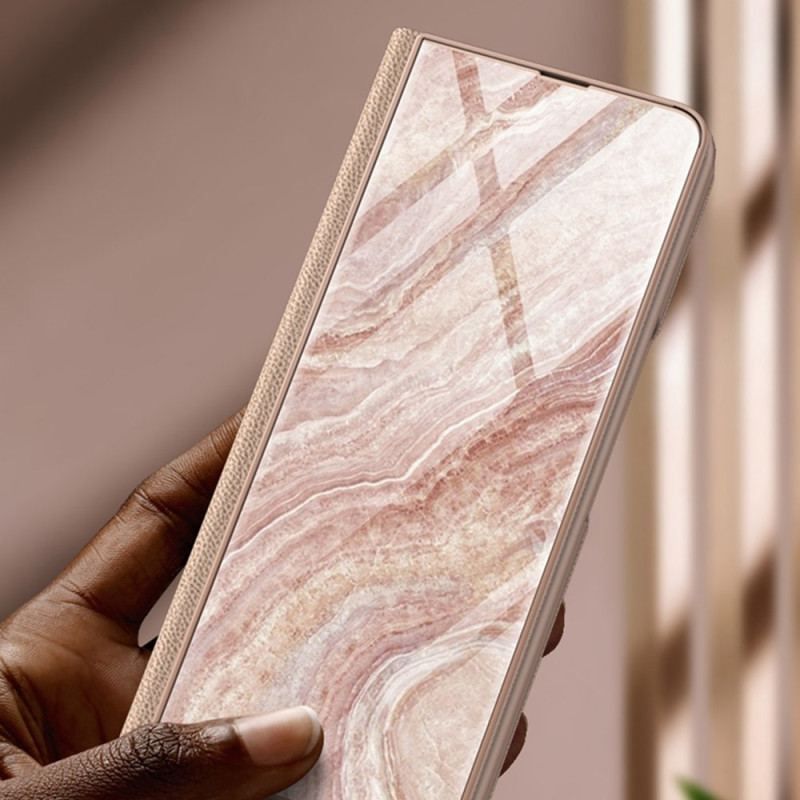 Mobilcover Samsung Galaxy Z Fold 4 Gkk Marble Waves