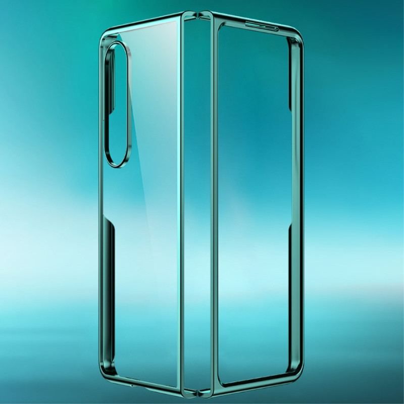 Mobilcover Samsung Galaxy Z Fold 4 Transparent Metallisk