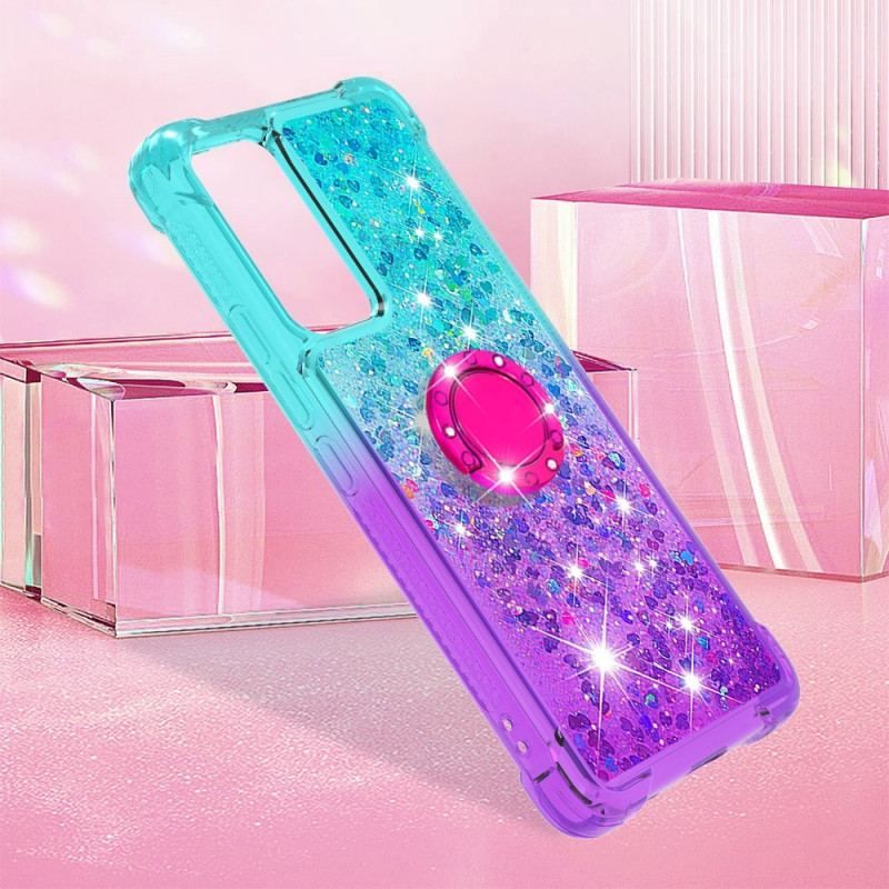 Mobilcover Xiaomi 12 Lite Glitter Ring-bracket