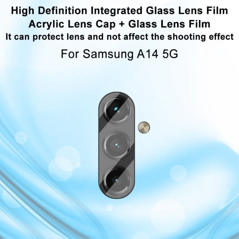 Samsung Galaxy A14 5G / A14 Beskyttelsesobjektiv Af Hærdet Glas