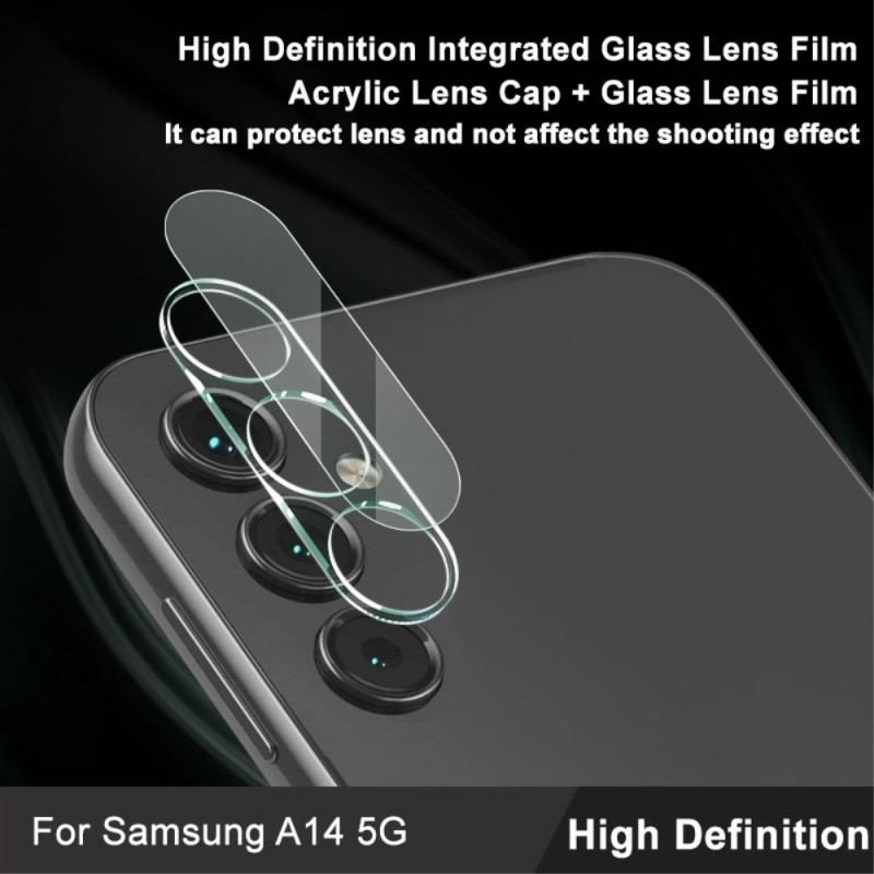 Samsung Galaxy A14 5G / A14 Beskyttelsesobjektiv Af Hærdet Glas